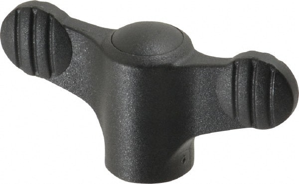 KIPP 1032 Hole Thread, 1.97 Head Length, Thermoplastic, Tapped Bar / Wing Knob