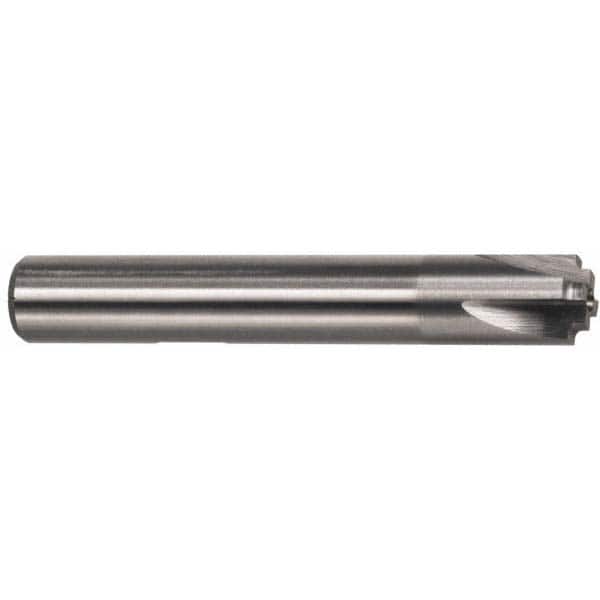 MSC INDUSTRIAL 23/32 Radius, 21/4 Diam, 4 Flute High Speed Steel Corner Rounding End Mill