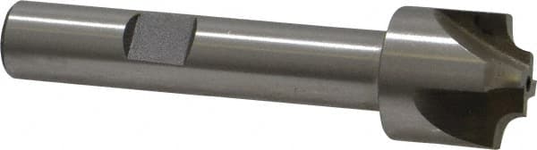 MSC INDUSTRIAL 7/64 Radius, 5/8 Diam, 4 Flute High Speed Steel Corner Rounding End Mill