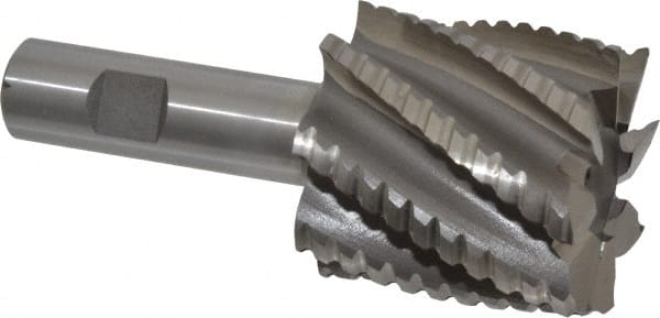 MSC INDUSTRIAL 2 Diam 8Flute 30&deg; Cobalt Square Roughing & Finishing End Mill