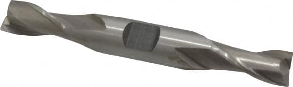 MSC INDUSTRIAL 7/16, 13/16 LOC, 1/2 Shank Diam, 33/4 OAL, 2 Flute, Cobalt Square End Mill