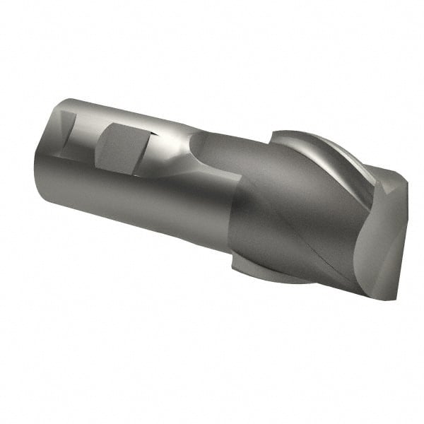 MSC INDUSTRIAL 13/4, 15/8 LOC, 11/4 Shank Diam, 41/8 OAL, 2 Flute, Cobalt Square End Mill