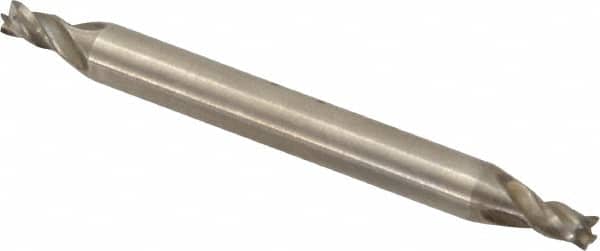 MSC INDUSTRIAL 7/64, 5/32 LOC, 3/16 Shank Diam, 2 OAL, 4 Flute, Cobalt Square End Mill