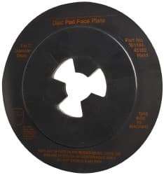 3M MMM 7 Max Diam, Abrasive Disc Face Plate