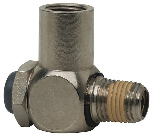 NORGREN 1/2 Female NPT x 1/2 Male NPT Tamper Resistant Flow Control Valve