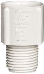 MSC INDUSTRIAL 3/8 PVC Plastic Pipe Male Adapter