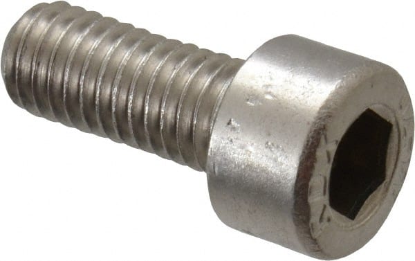 MSC INDUSTRIAL M5x0.80, 12mm Long, Metric Coarse Hex Socket Cap Screw