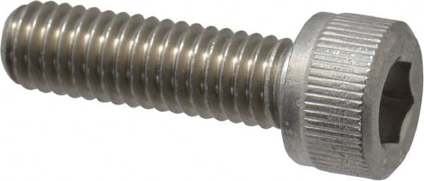 MSC INDUSTRIAL M2.5x0.45, 5mm Long, Metric Coarse Hex Socket Cap Screw