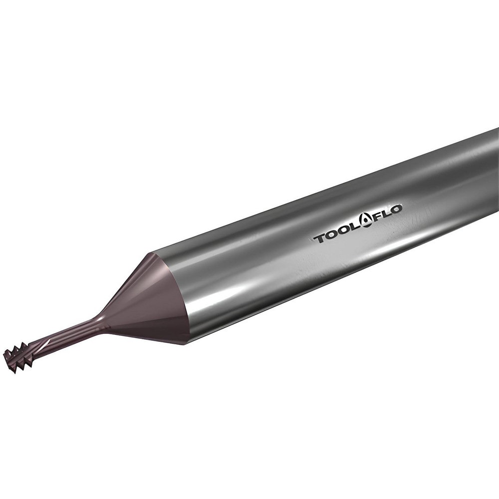 TOOL-FLO Helical Flute Thread Mills; Material: Carbide ; Thread Size (mm): M10x1.5 M16x1.5 ; Thread Type: Internal ; Shank Diameter (Decimal Inch): 0.3120 ; Cutting Diameter (Decimal Inch): 0.3050 ; Length Of Cut (Decimal Inch 4 Decimals): 0.9100