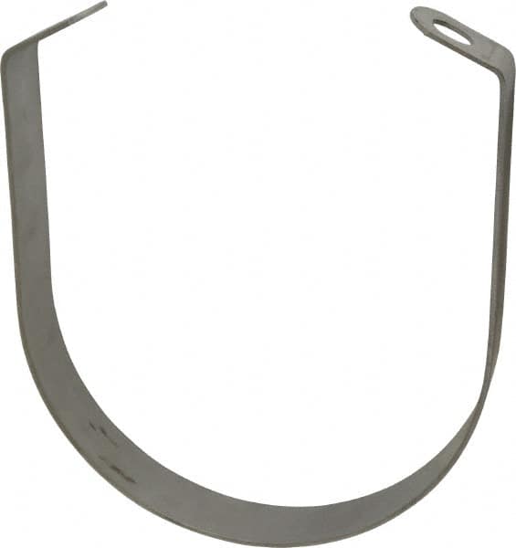 EMPIRE 6 Pipe, 1/2 Rod, Grade 304 Stainless Steel Adjustable Band Hanger