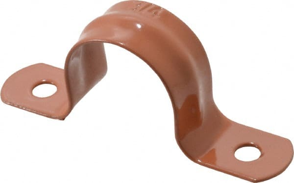 EMPIRE 3/4 Pipe, Carbon Steel, Copper Plated Pipe, Conduit or Tube Strap