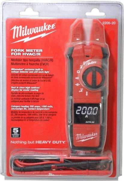 MILWAUKEE ELECTRIC TOOLS MILWAUKEE ELECT HVAC FORK TESTER