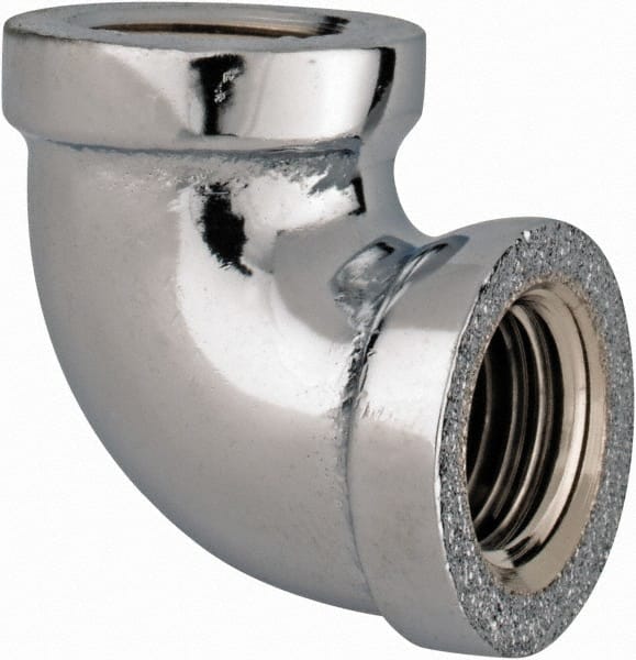 MERIT BRASS 1/4 Red Brass/Chrome Pipe Fitting