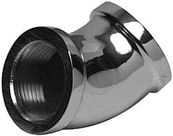 MERIT BRASS 3/8 Red Brass/Chrome Pipe Fitting