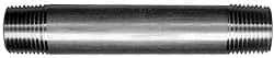 MERIT BRASS 72 Long, 3/4 Pipe Threaded Brass Pipe Nipple