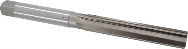 MSC INDUSTRIAL 3/4 Diam, Straight Shank, 43/16 Flute, Hand Reamer