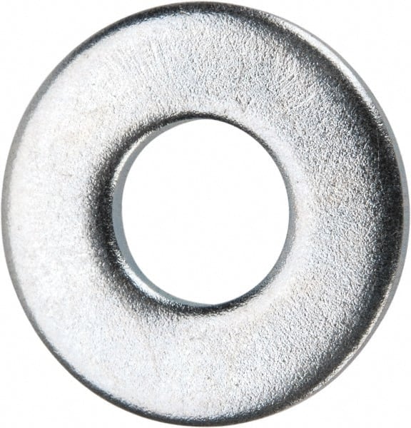 MSC INDUSTRIAL #10 Screw, Grade 2 Steel USS Flat Washer