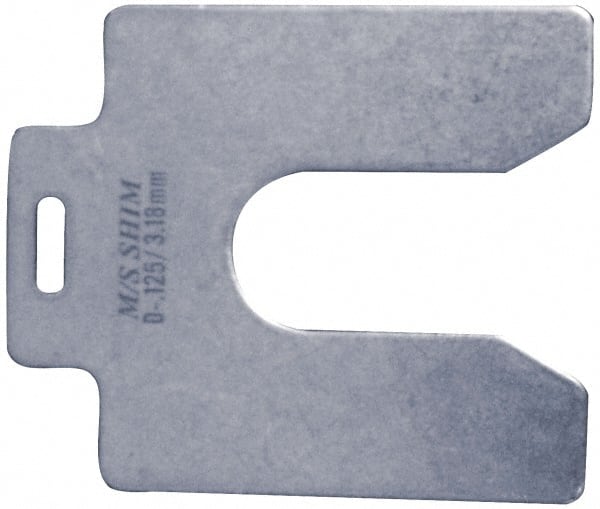MAUDLIN PRODUCTS 20 Piece, 5 Inch Long x 5 Inch Wide x 0.004 Inch Thick, Slotted Shim Stock