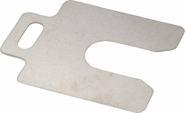 MAUDLIN PRODUCTS 20 Piece, 2 Inch Long x 2 Inch Wide x 0.012 Inch Thick, Slotted Shim Stock
