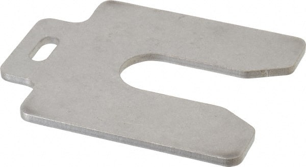 MAUDLIN PRODUCTS 5 Piece, 3 Inch Long x 3 Inch Wide x 0.125 Inch Thick, Slotted Shim Stock