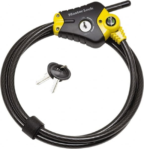 MASTER LOCK470 6X 3/8 ADJUSTABLE LOCKING CABLE KD