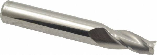 ACCUPRO 5&deg; 1/4 Small End Diam, 3/4 LOC, 3 Flute Solid Carbide Tapered Square End Mill