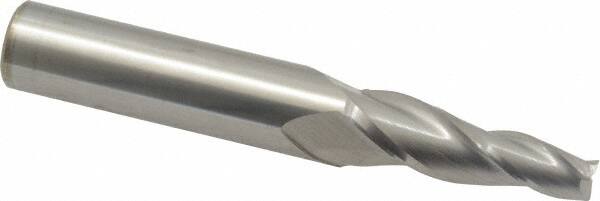 ACCUPRO 5&deg; 1/4 Small End Diam, 11/4 LOC, 3 Flute Solid Carbide Tapered Square End Mill