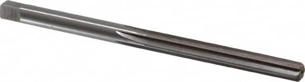 MSC 17/64 Diam, Straight Shank, 21/8 Flute, Hand Reamer