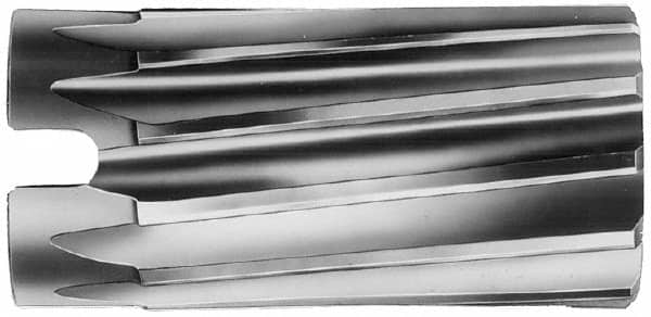 MSC 21/8 Reamer Diam, Spiral Flute Shell Reamer