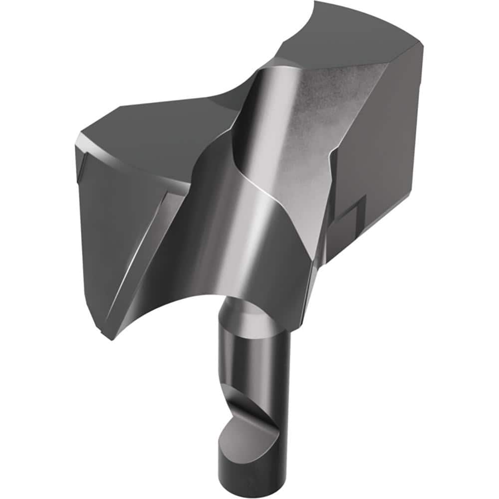 WIDIA Replaceable Drill Tips; Maximum Drill Diameter (mm): 31.50 ; Point Angle: 150.00 ; Diameter (mm): 31.5000 ; Tip Material: Carbide ; Manufacturer Grade: WP40PD ; Material Grade: 11% Cobalt