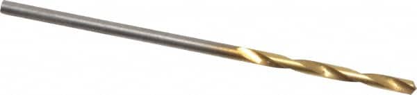 HERTEL #55 135&deg; Spiral Flute High Speed Steel Screw Machine Drill Bit