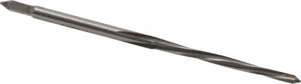 MSC INDUSTRIAL #6/0 Pin, 0.0806 Diam, 0.0611 Small End, 3/32 Diam Straight Shank, 15/16 Flute, Taper Pin Reamer