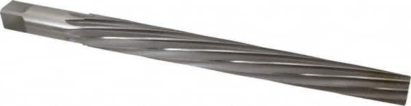 MSC INDUSTRIAL #14 Pin, 1.542 Diam, 11/4 Small End, 11/2 Diam Straight Shank, 14 Flute, Taper Pin Reamer