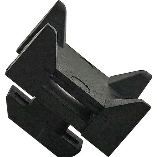 80/20 INC. 22mm Wide x 22mm Long Open Shelving Cable Tie Mounting Block