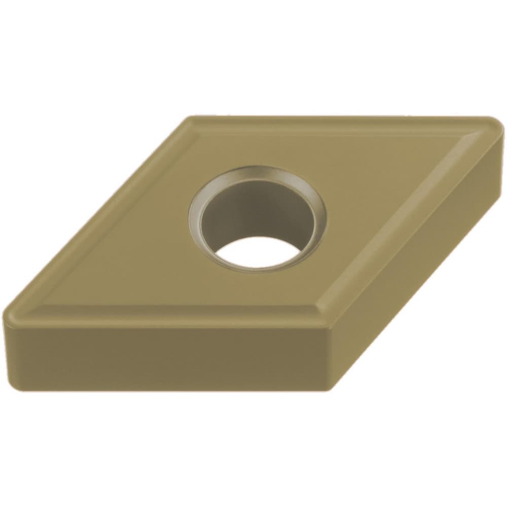 MITSUBISHI Turning Inserts; Insert Style: DNMG ; Insert Size Code: 4 ; Insert Shape: Rhombic 550 ; Included Angle: 55.00 ; Inscribed Circle (Decimal Inch): 0.5000 ; Corner Radius (Decimal Inch): 0.0156