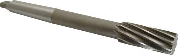 MSC INDUSTRIAL 13/16 High Speed Steel 10 Flute Chucking Reamer