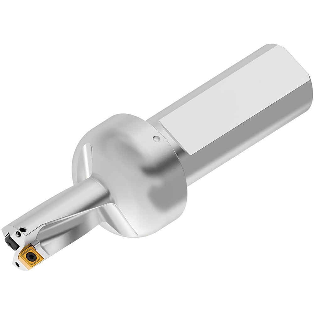 KENNAMETAL Indexable Insert Drills; Drill Style: DFPR ; Drill Diameter (Decimal Inch): 0.7500 ; Maximum Drill Diameter (Decimal Inch): 0.0300 ; Drill Diameter (Inch): 3/4 ; Maximum Drill Depth (Inch): 11/2 ; Shank Type: Weldon Flat
