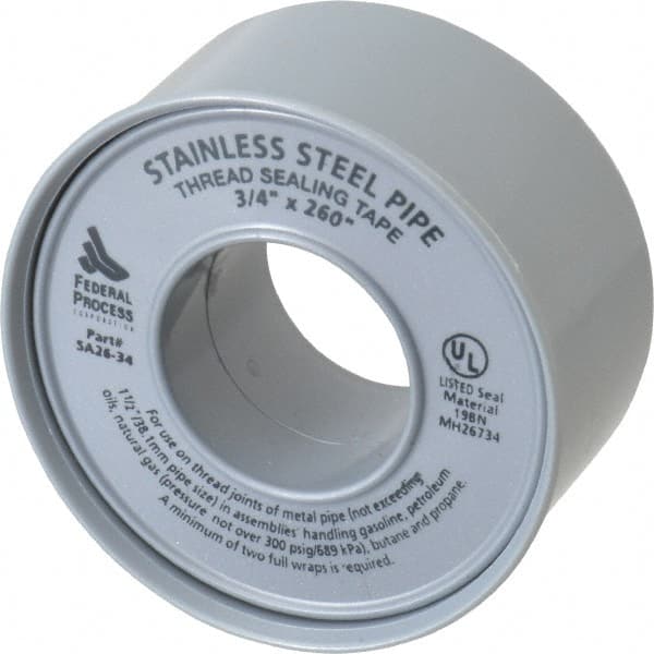 FEDERAL PROCESS 3/4 Wide x 260 Long High Density Pipe Repair Tape