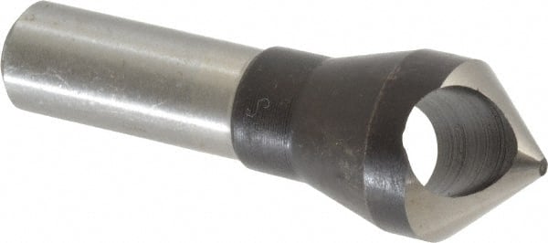 MSC INDUSTRIAL 1/2 Shank Diam, 0 Flute 82&deg; High Speed Steel Countersink