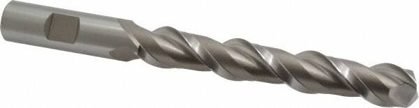 HERTEL 5/8, 4 LOC, 5/8 Shank Diam, 61/8 OAL, 2 Flute, High Speed Steel Square End Mill