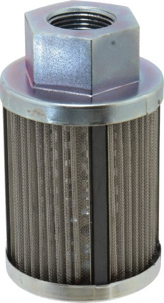 PARKER 30 Mesh, 55 LPM, 15 GPM, 3.09 Diam, Male/Female Magnetic Suction Strainer