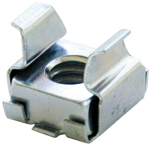MSC INDUSTRIAL 3/816 Screw, 0.24 to 0.26 Thick, Spring Steel Cage Nut