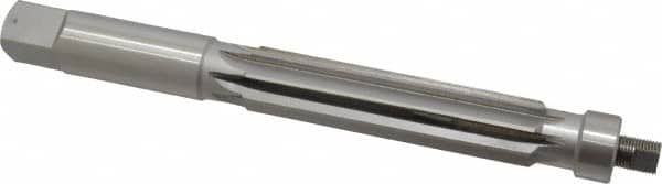 MSC INDUSTRIAL 11/8 Reamer Diam, 0.012 Max Expansion, Straight Shank, 43/4 Flute Length, Hand Expansion Reamer