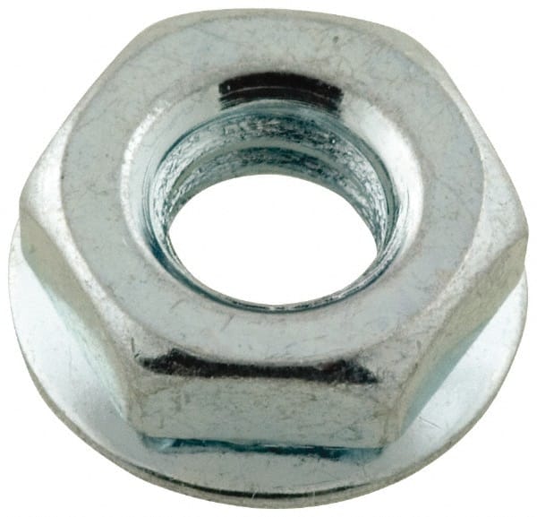 MSC INDUSTRIAL #832, Zinc Plated, Steel Hex Nut with Conical Washer