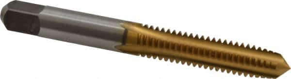CLEVELAND 5/1618 UNC H3 4Flute TiN Finish High Speed Steel Straight Flute Standard Hand Tap
