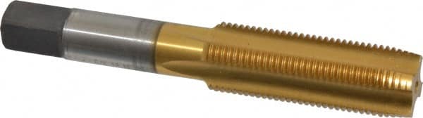 CLEVELAND 5/818 UNF H3 4Flute TiN Finish High Speed Steel Straight Flute Standard Hand Tap
