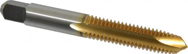 CLEVELAND 3/816 UNC 3B 3 Flute TiN Finish High Speed Steel Spiral Point Tap