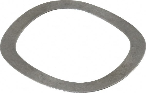 GARDNER SPRING 1.201 ID x 1.543 OD, Grade 1074 Steel Wave Disc Spring