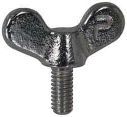 MSC INDUSTRIAL 1/213 Winged Shoulder Grade 32510 Iron Thumb Screw