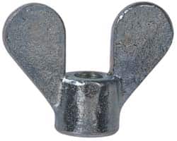 MSC INDUSTRIAL 1/420 UNC, Uncoated, Steel Standard Wing Nut